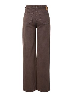 PCSILKE WIDE COLORED JEANS