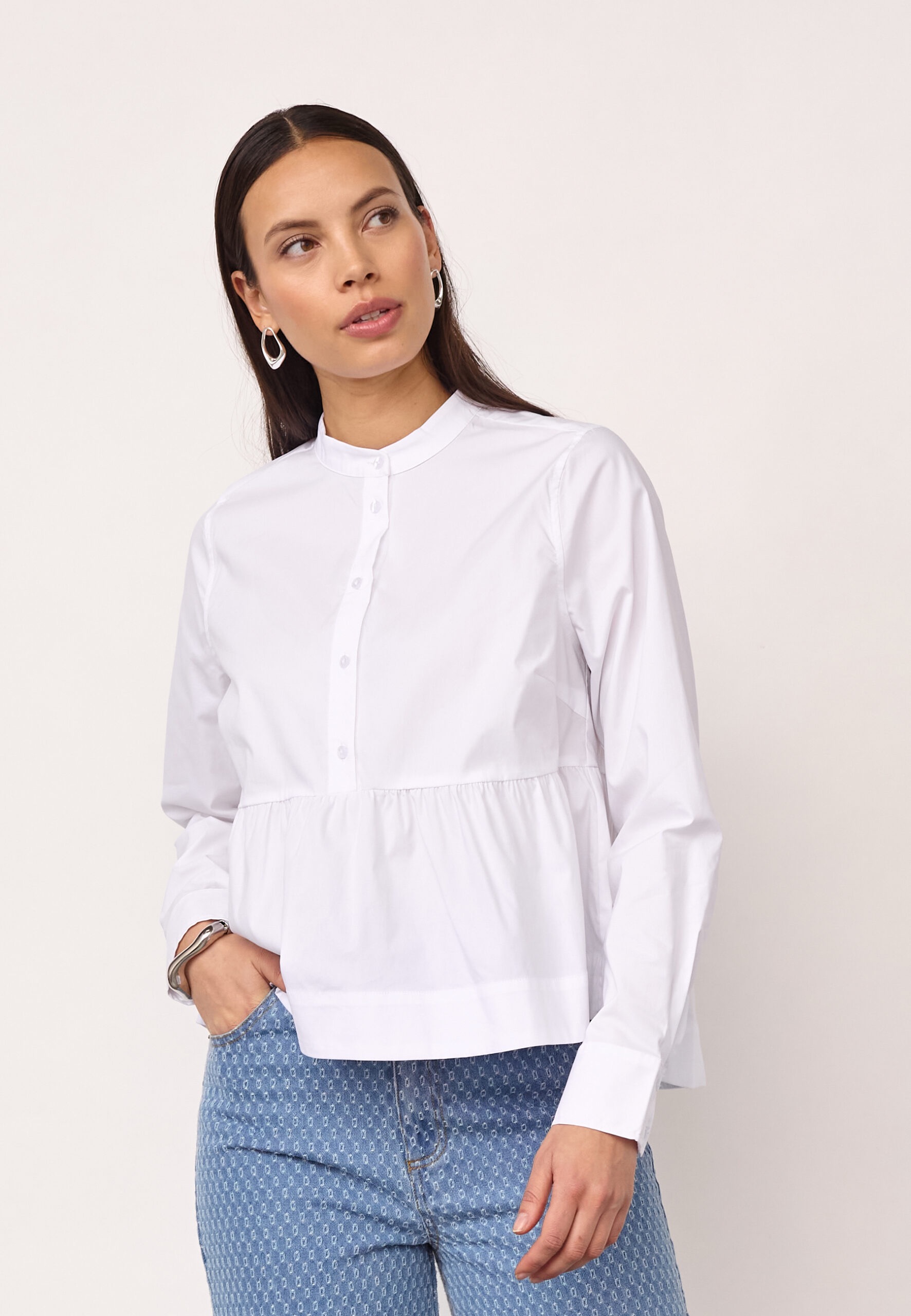 POPPYCC FLARE BLOUSE
