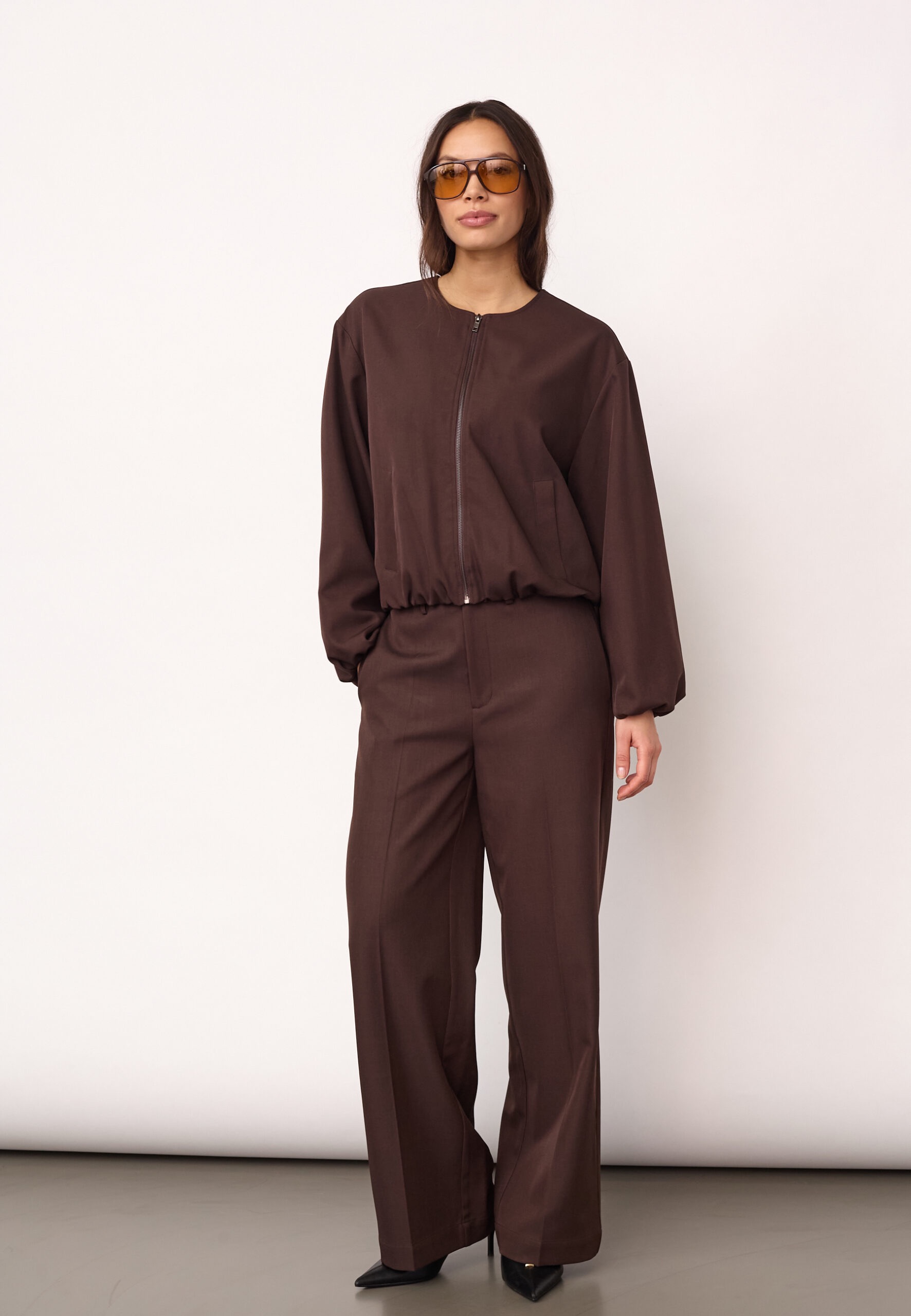 LUNA CC BALLON ZIP JACKET