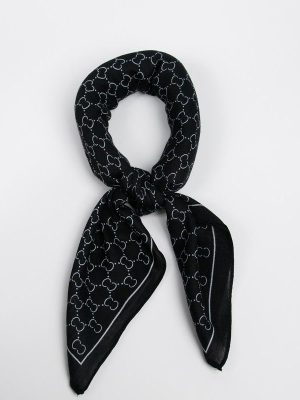 SMALL PRINT SCARF