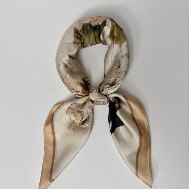 SMALL PRINT SCARF