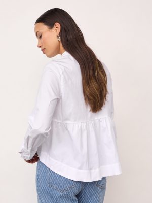 POPPYCC FLARE BLOUSE