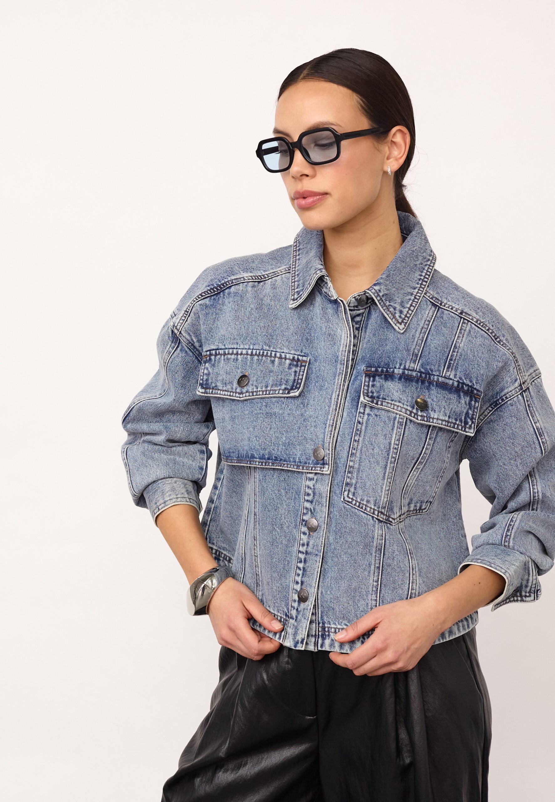 DENICE CC DENIM JACKET