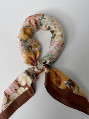 SMALL PRINT SCARF