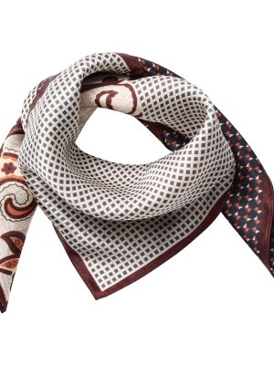 SHILACC SILK BANDLE SCARF