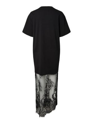 PCMAVE LACE ANKLE DRESS