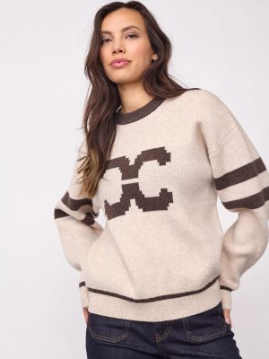 ROWCC COCO LOGO KNIT