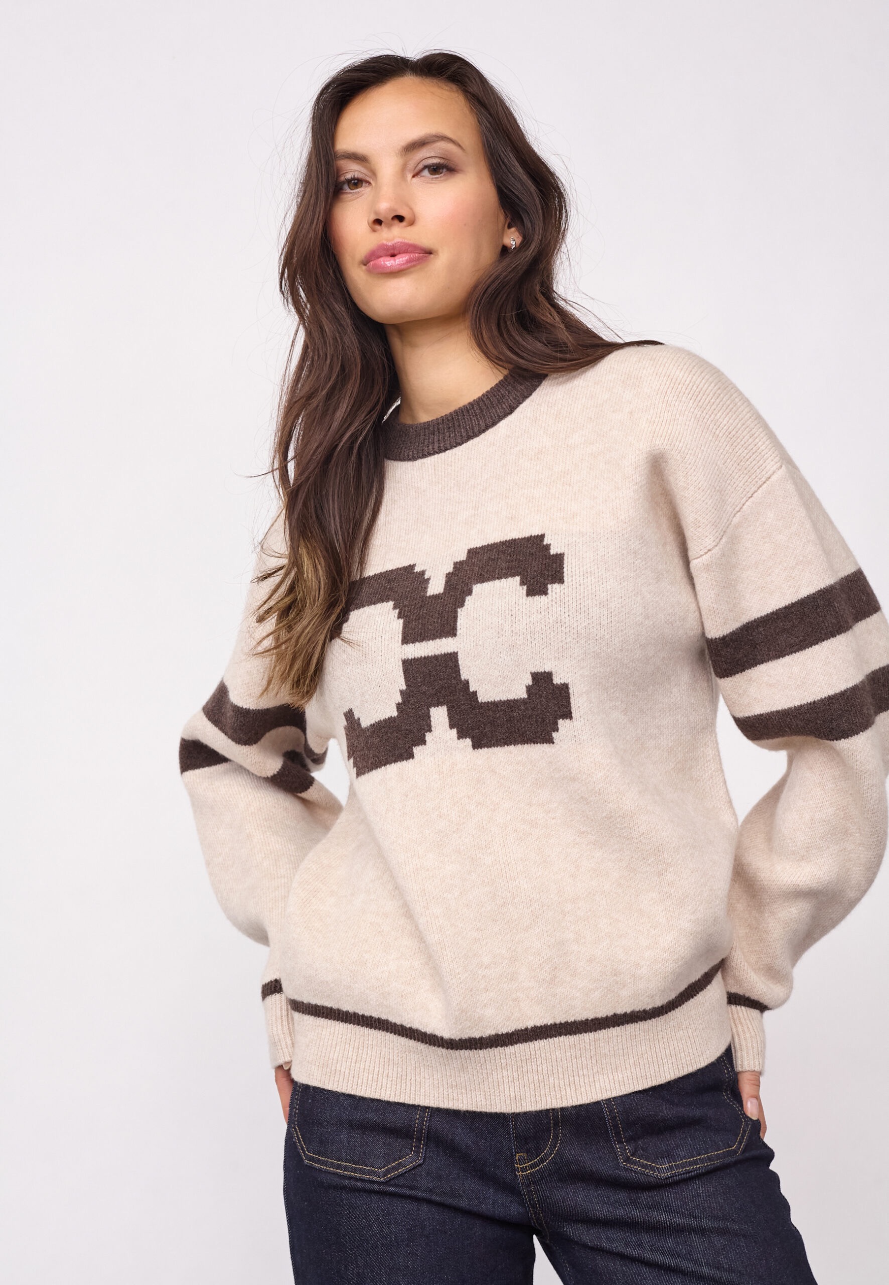 ROWCC COCO LOGO KNIT