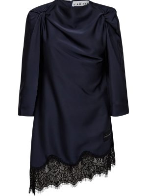 NAOMI TWIST SHOULDER DRESS