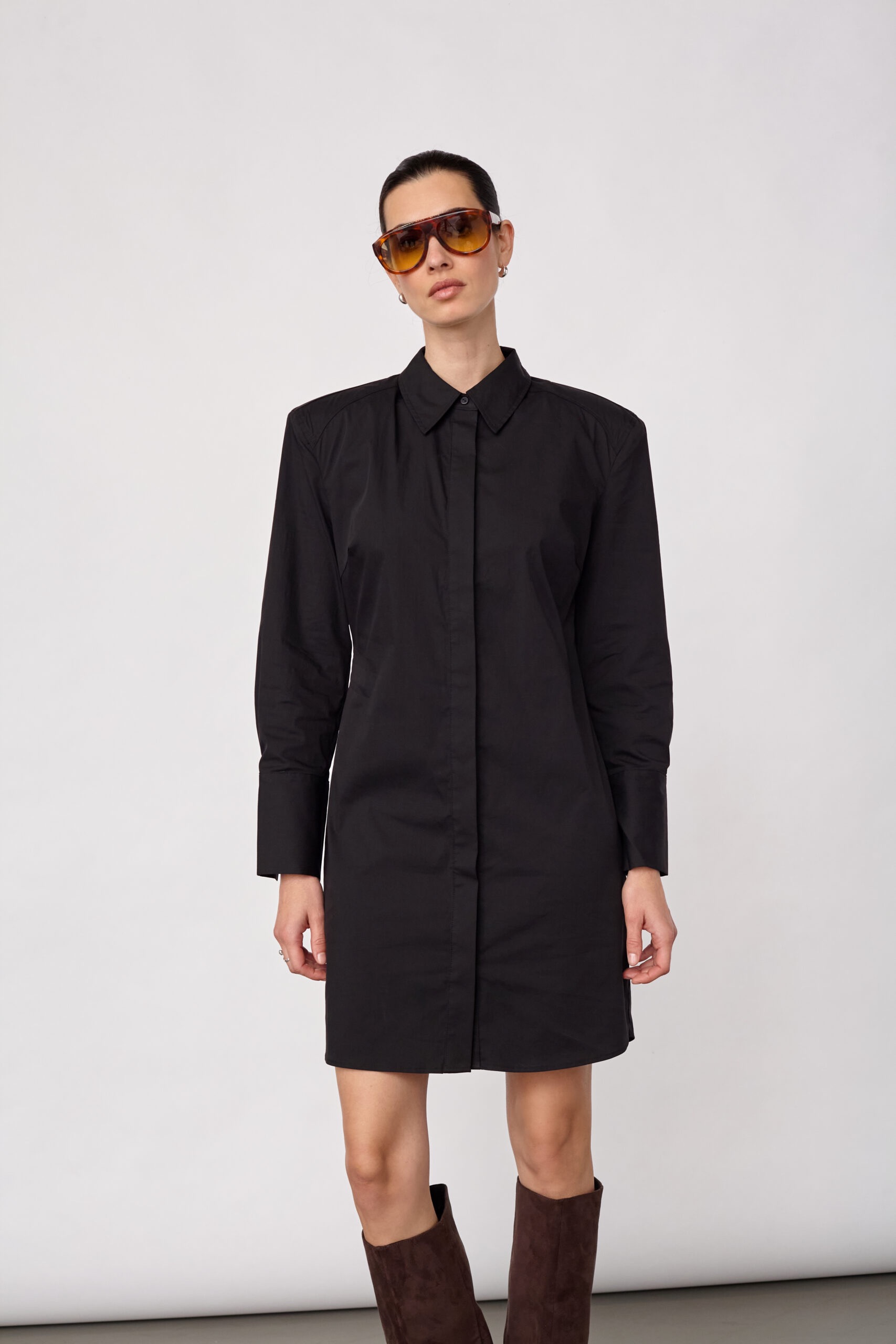 SANNACC POWER SHIRT DRESS