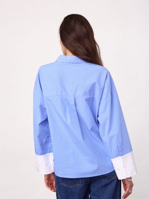 ELONACC CHECK CUFF SHIRT
