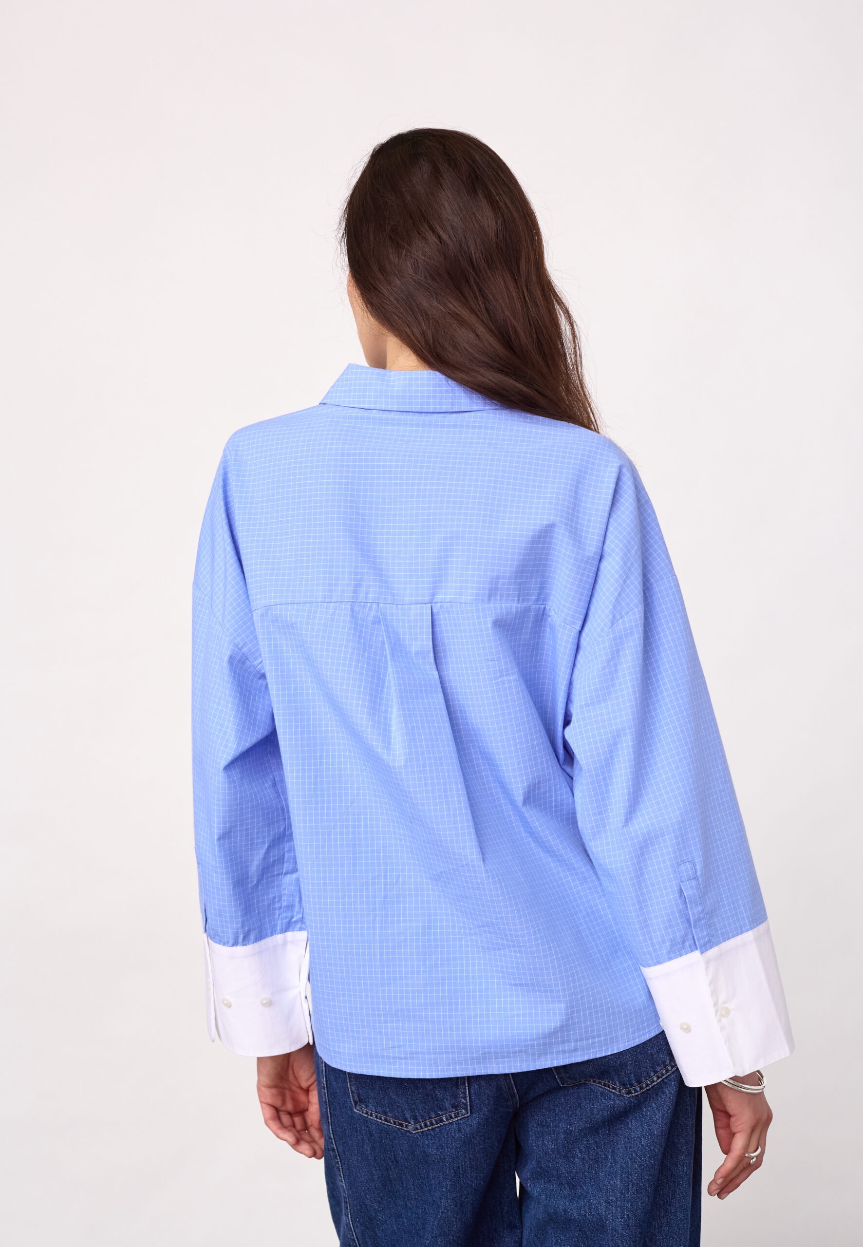 ELONACC CHECK CUFF SHIRT