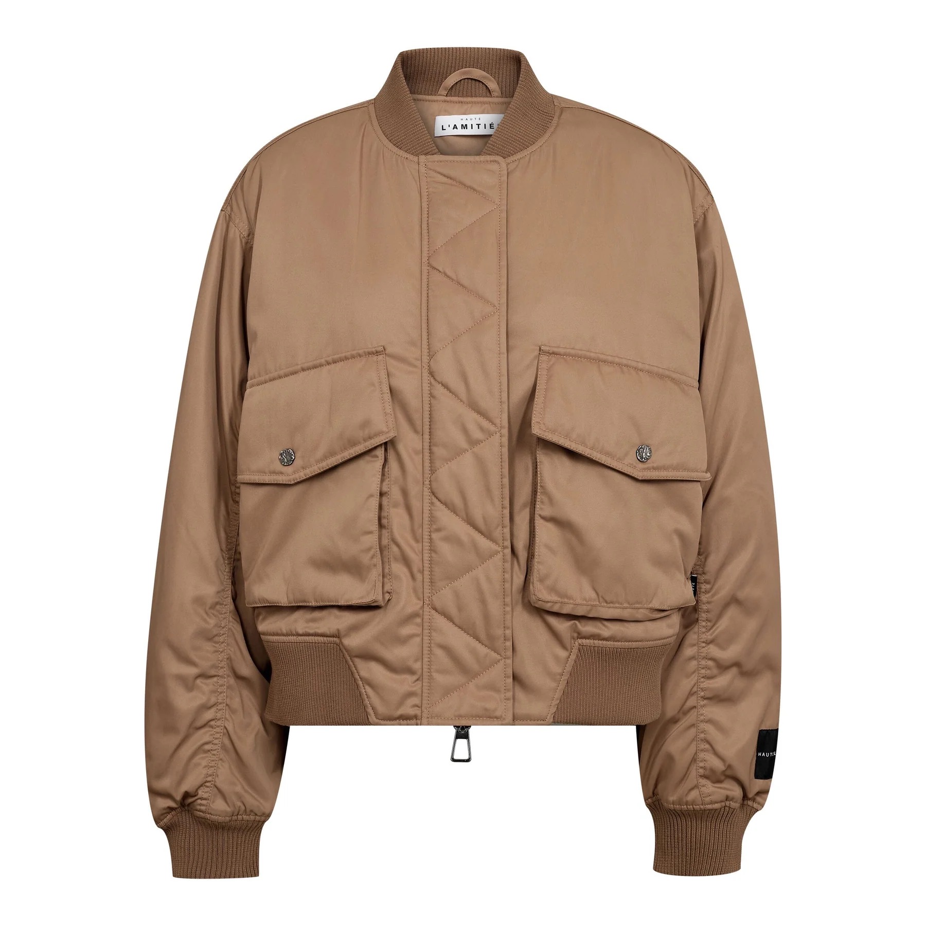 BAILEY ZIPPER BOMBER JACKET