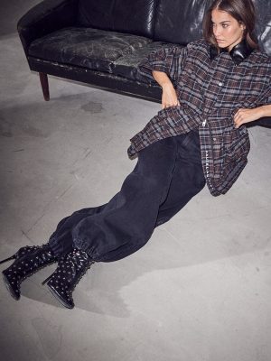 DENIM HAREM PANT