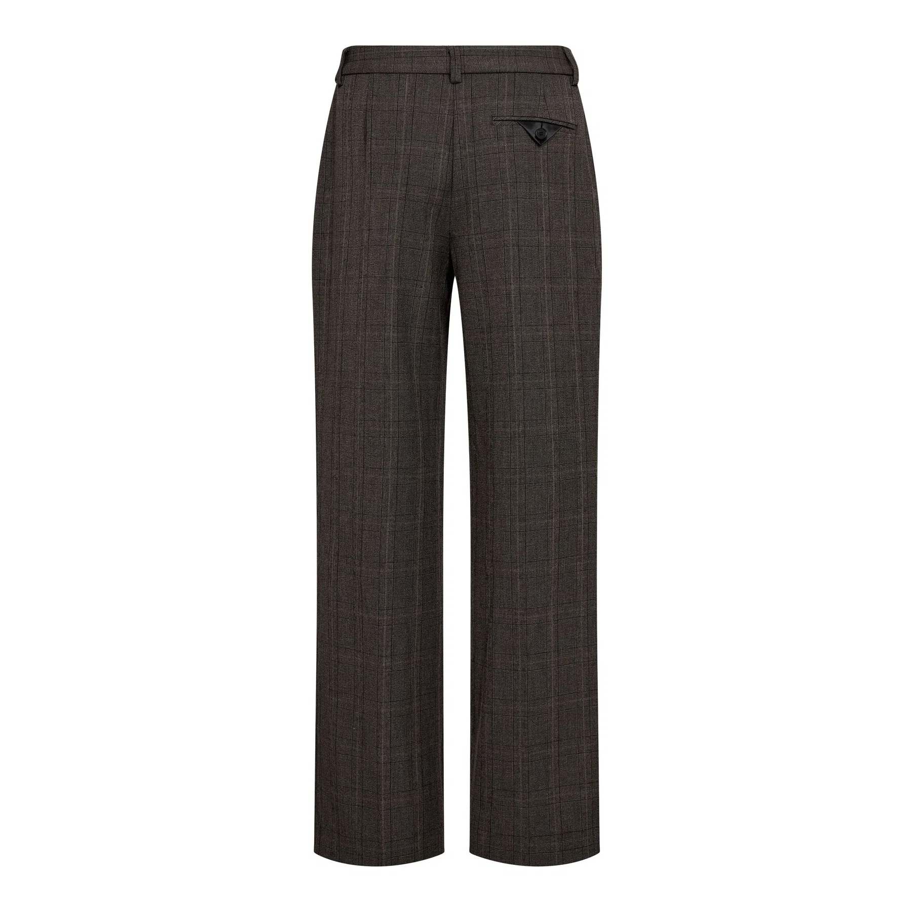 CHECK FIT PLAIN PANT