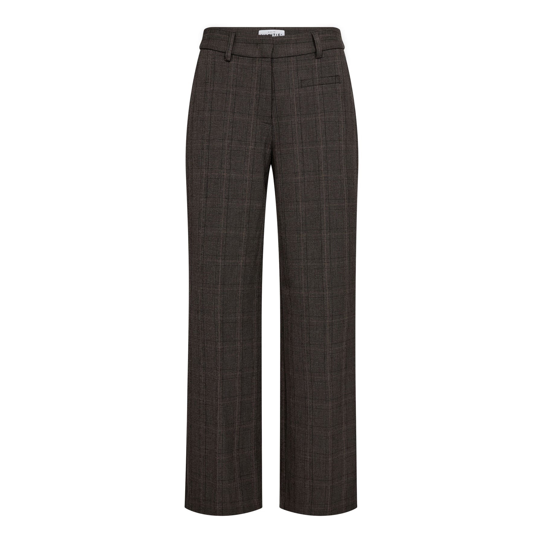 CHECK FIT PLAIN PANT