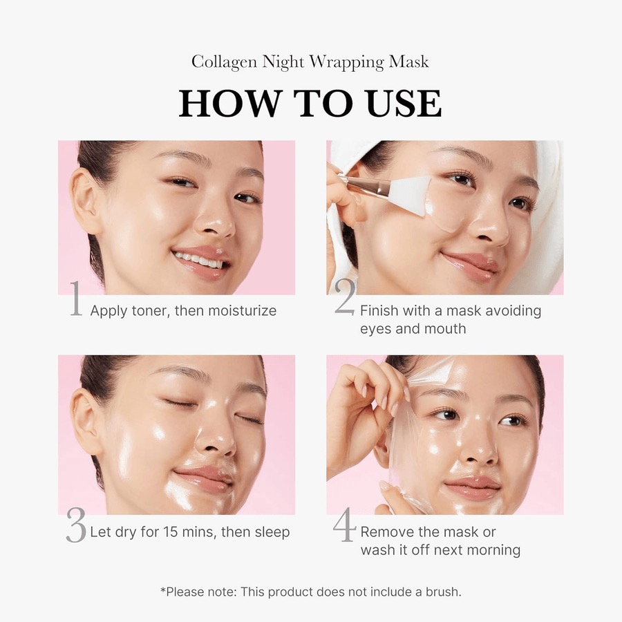 COLLAGEN NIGHT WRAPPING MASK