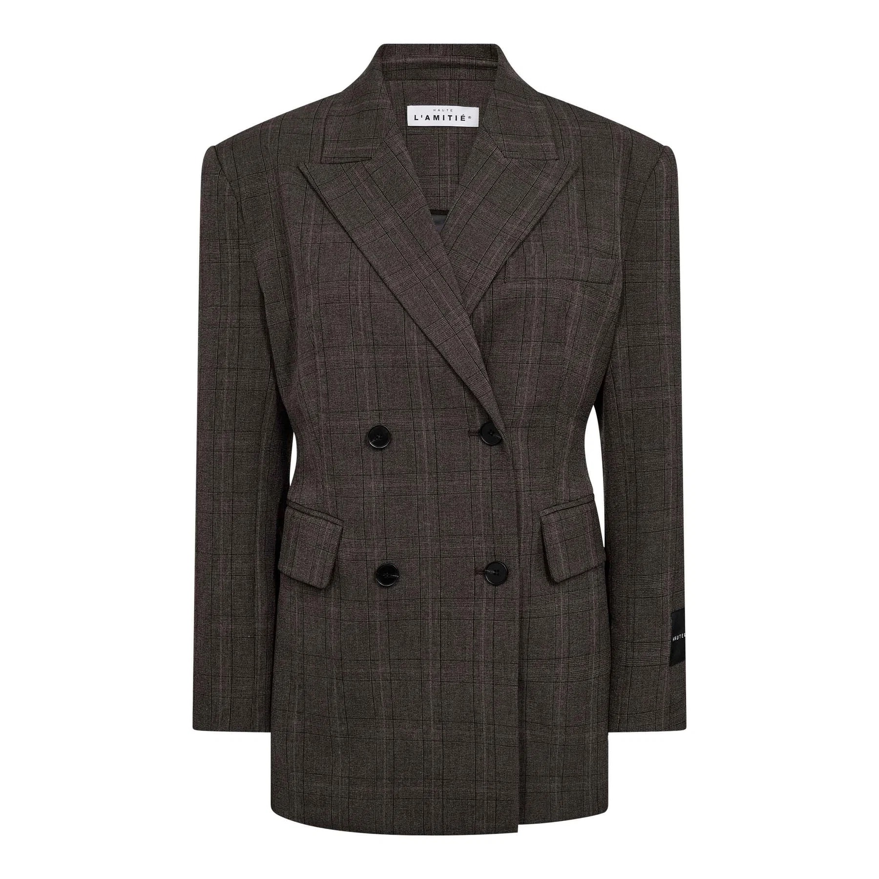 WAIST FIT CHECK BLAZER