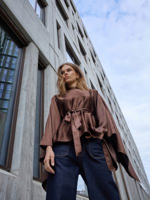 IDUNCC PONCHO BLOUSE