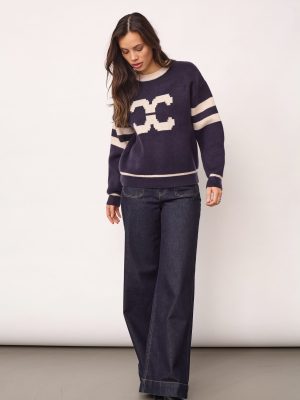 ROWCC COCO LOGO KNIT