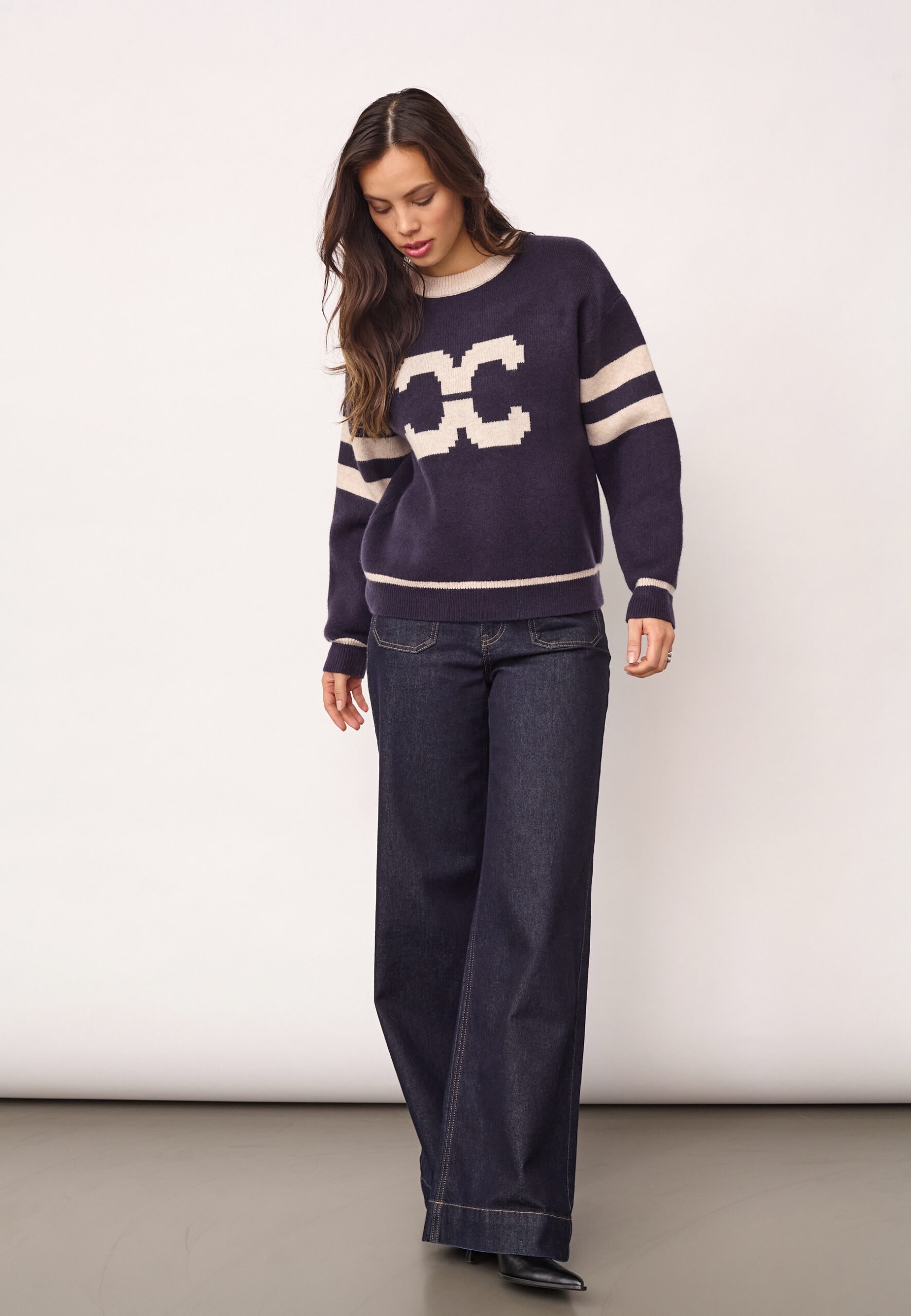 ROWCC COCO LOGO KNIT