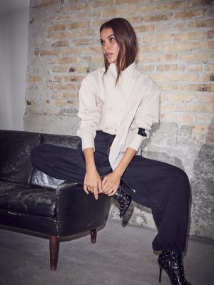 DENIM HAREM PANT