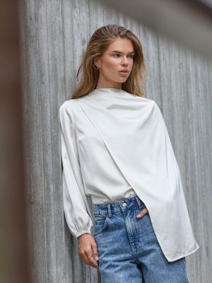 IDUNNCC CAPE BLOUSE