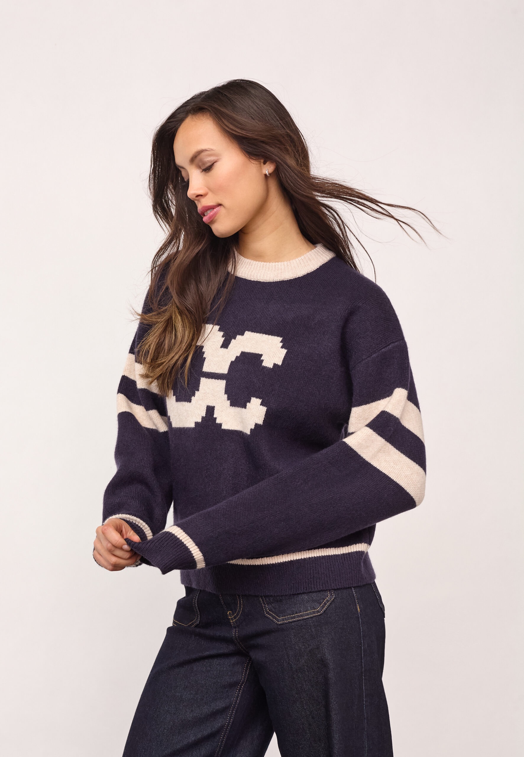 ROWCC COCO LOGO KNIT