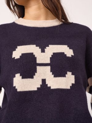 ROWCC COCO LOGO KNIT
