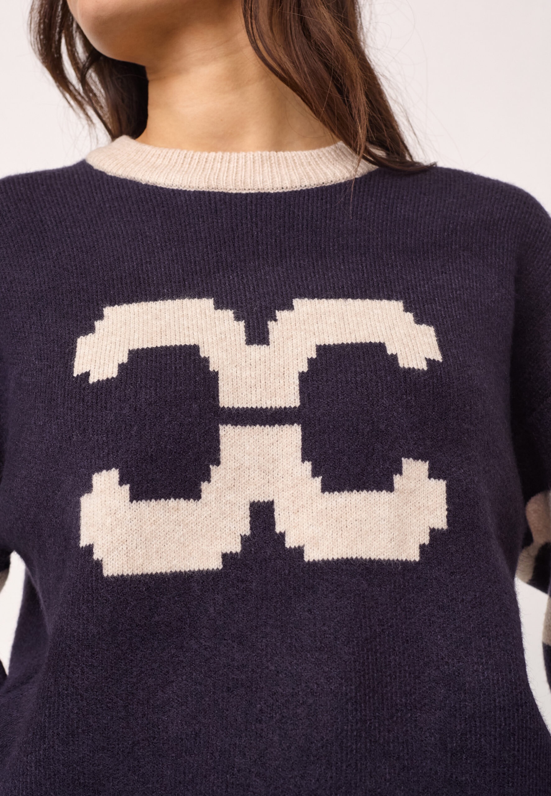 ROWCC COCO LOGO KNIT