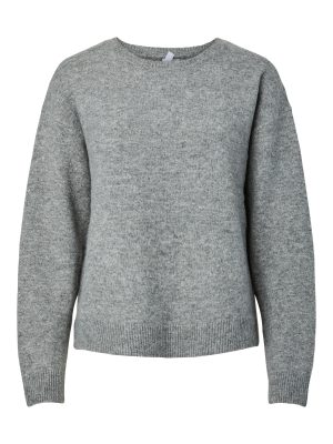 PCSALLY O-NECK KNIT