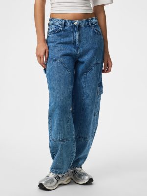 PCSKY MW CARGO JEANS DNM BC