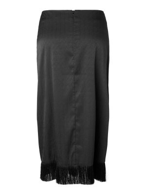 PCANNE FRILL MIDI SKIRT