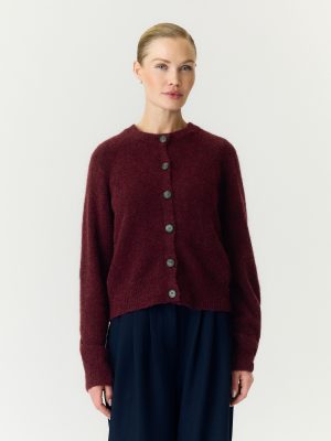 YASJOHI WOOL BLEND CARDIGAN