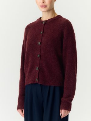 YASJOHI WOOL BLEND CARDIGAN