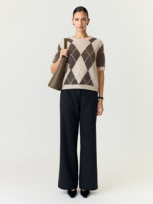 YASJOHI WOOL BLEND CARDIGAN