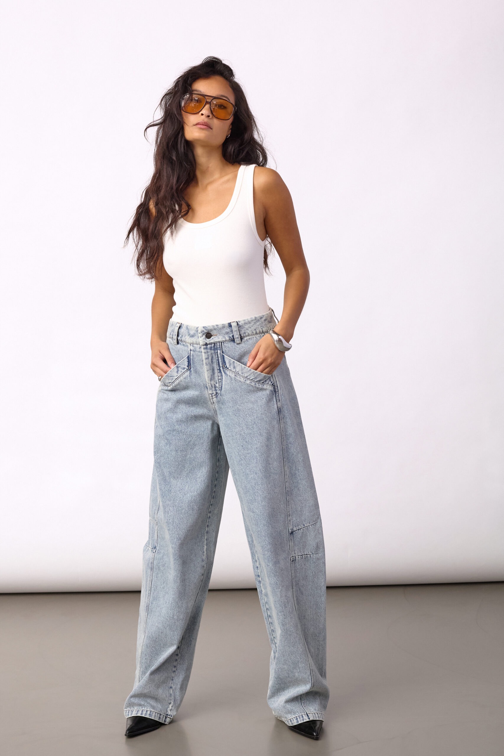JACKSONCC BARREL JEANS