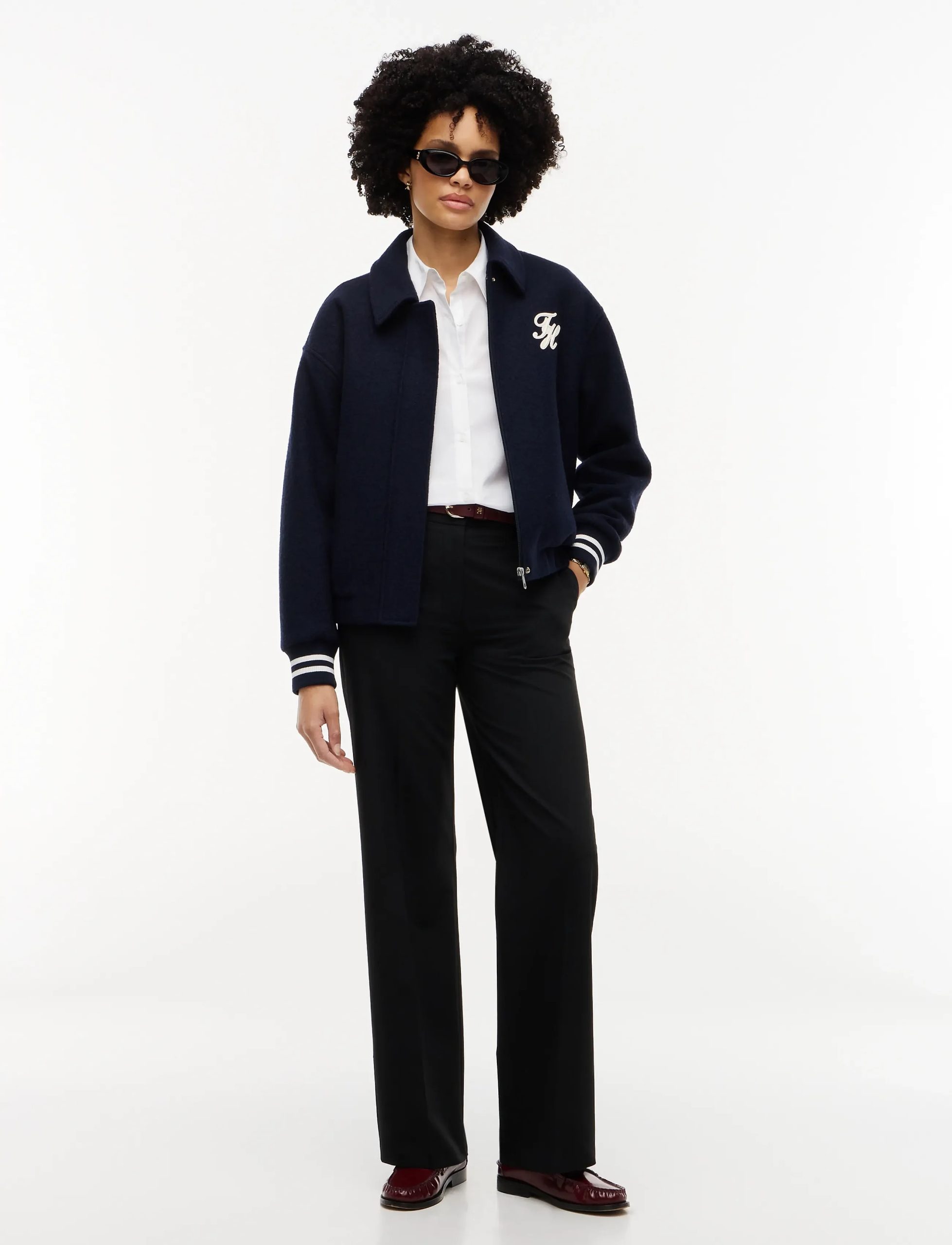 VISCOSE BLEND STRAIGHT PANT