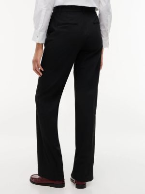 VISCOSE BLEND STRAIGHT PANT