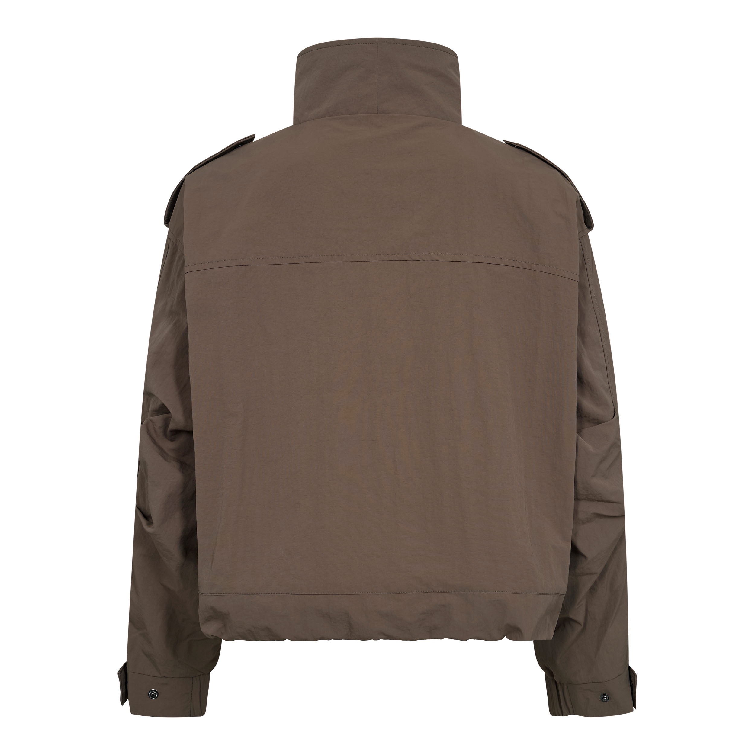ALINACC DOUBLE FUNNEL NECK JACKET