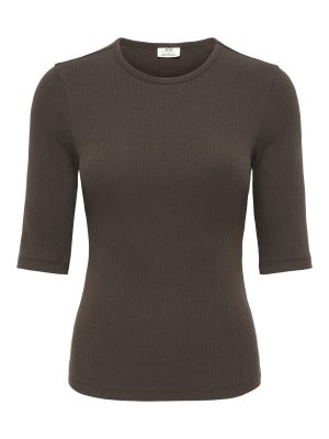 JDYRENO 2/4 O NECK TOP