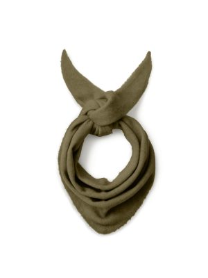 SLFLULU BRUSHED WOOL BLEND SCARF