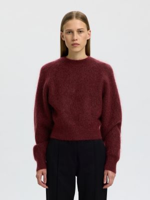 SLWMIRA LS KNIT SHORT O-NECK