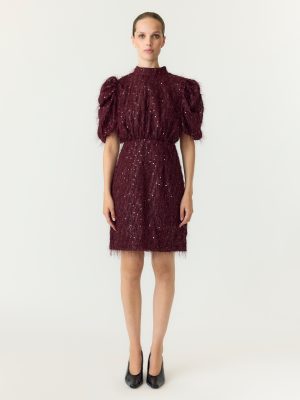 YASILZA 2/4 SEQUIN DRESS