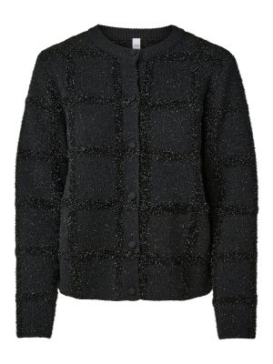 YASCASTI LUREX KNIT CARDIGAN