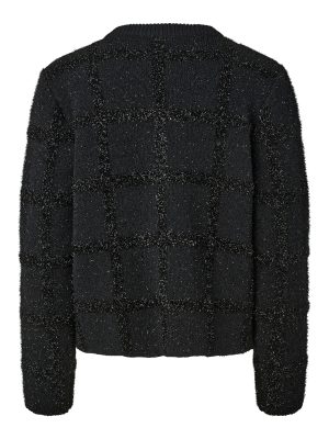 YASCASTI LUREX KNIT CARDIGAN