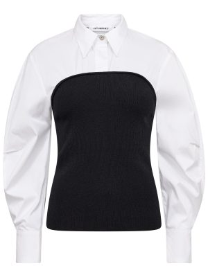MERCIA POPLIN MIX KNIT