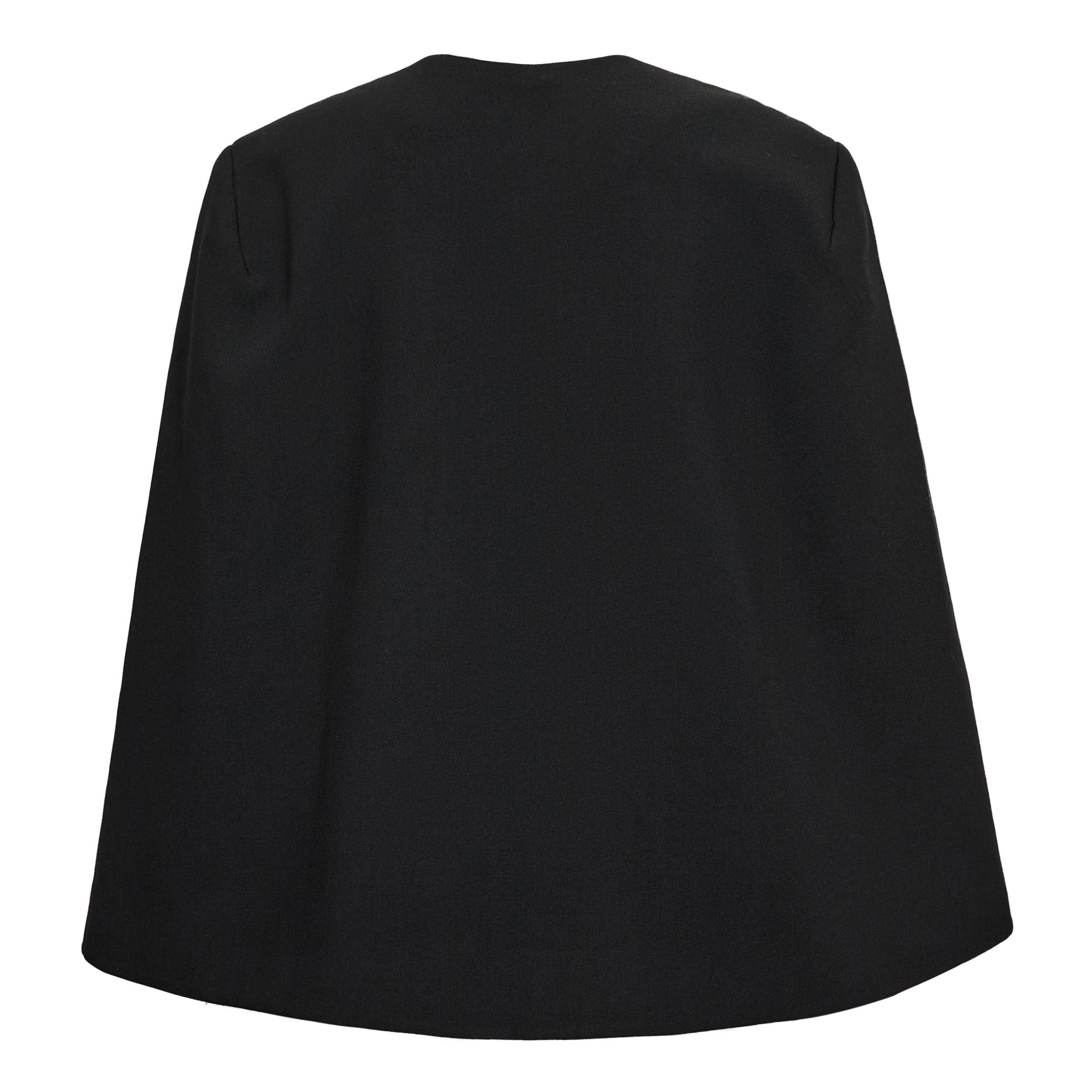 VOLA CAPE BUTTON BLAZER