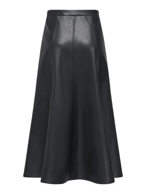 JDYBEA FAUX LEATHER MIDI SKIRT